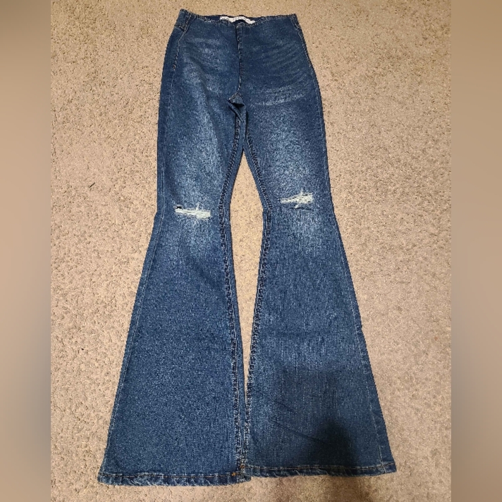 Tinseltown Flared Blue Jeans Size 1